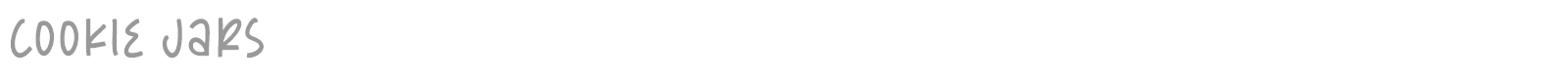 Cookie Jars font preview